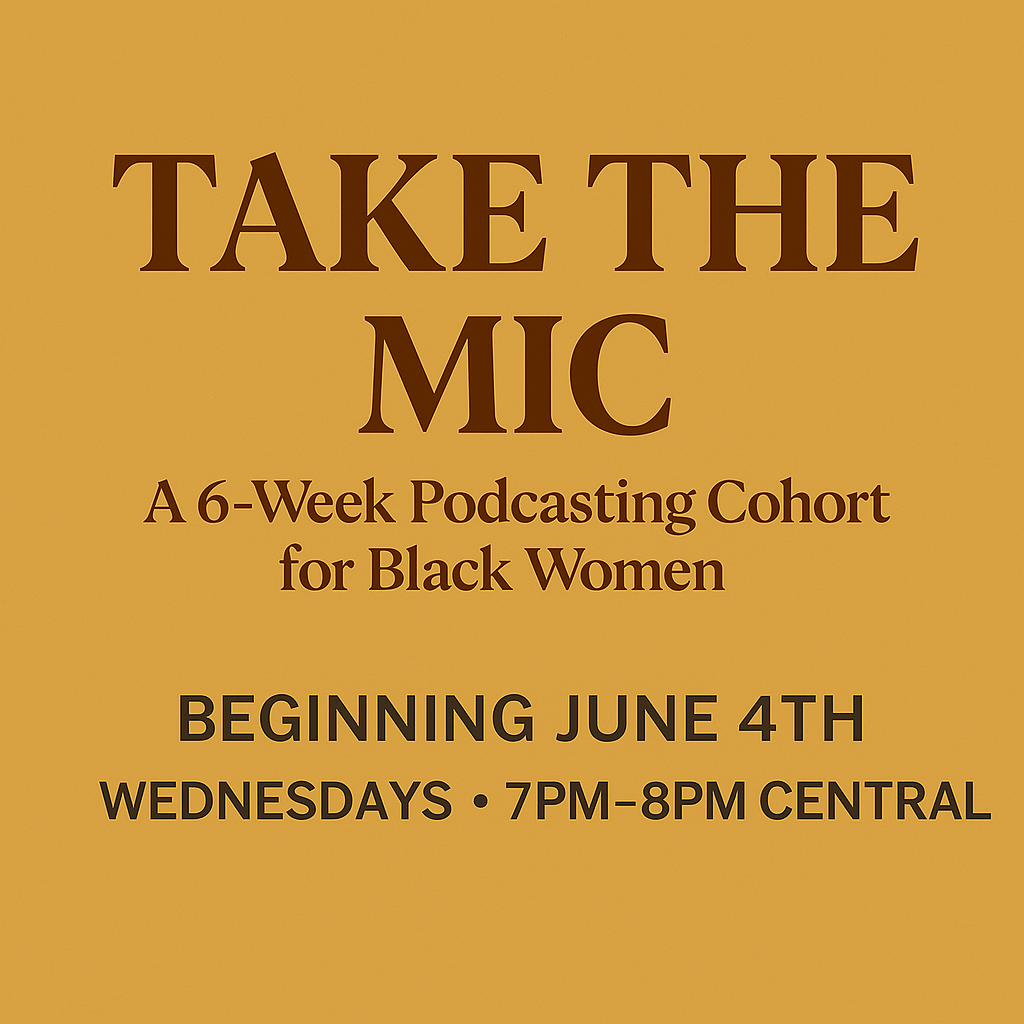 June 2025 Podcasting Cohort