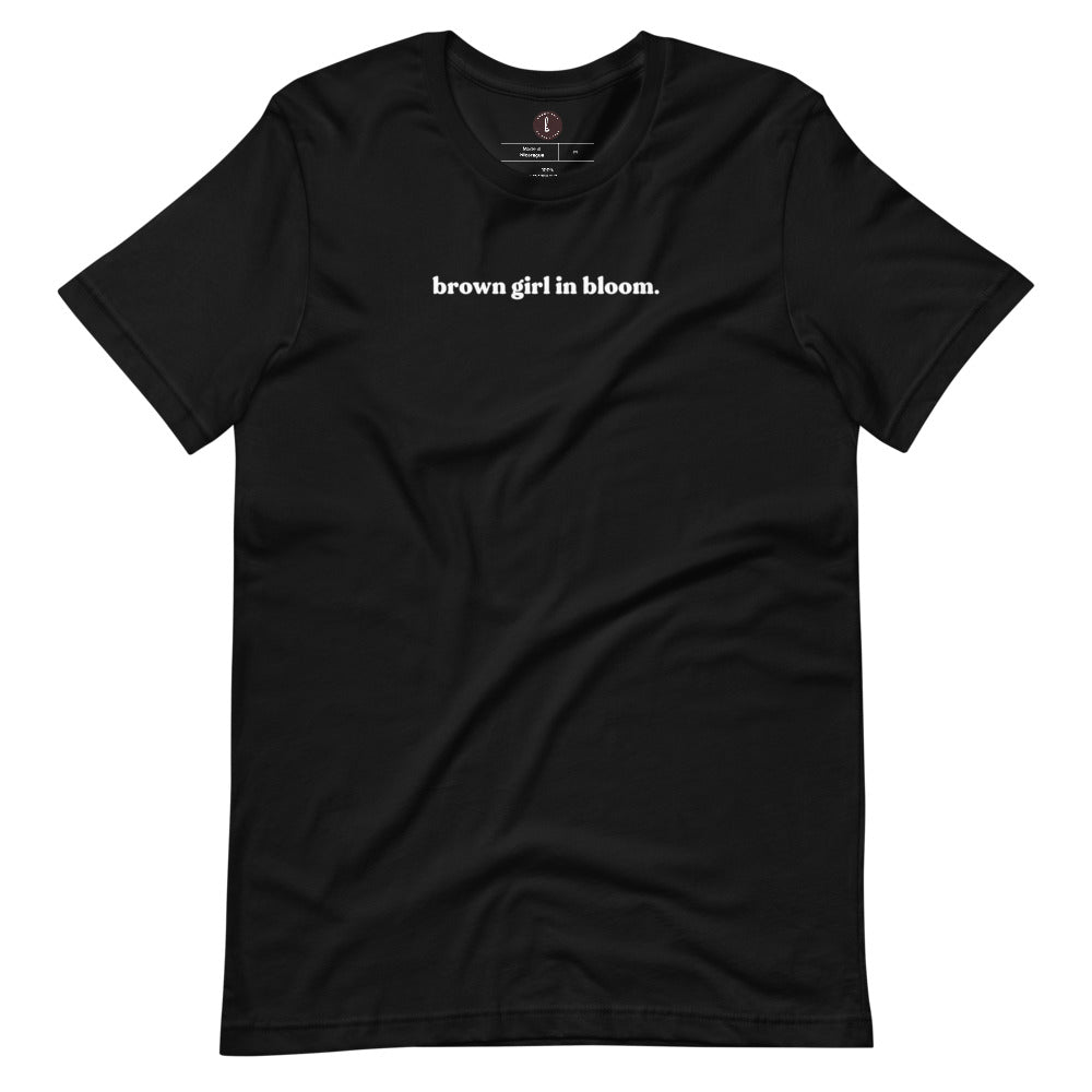 Brown Girl In Bloom Unisex Shirt